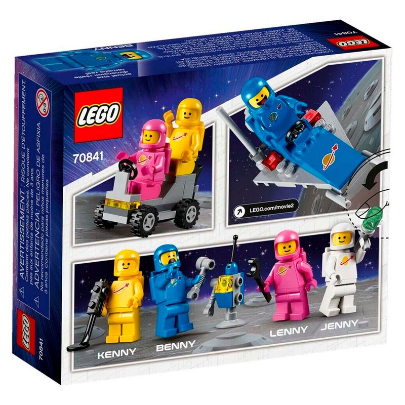 THE LEGO MOVIE 2 Benny/’s Space Squad 70841 Building Kit 68 Piece