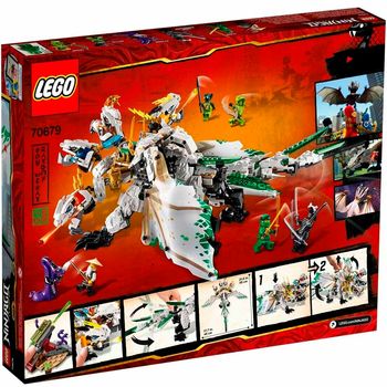 lego ninjago dragon de 4 cabezas