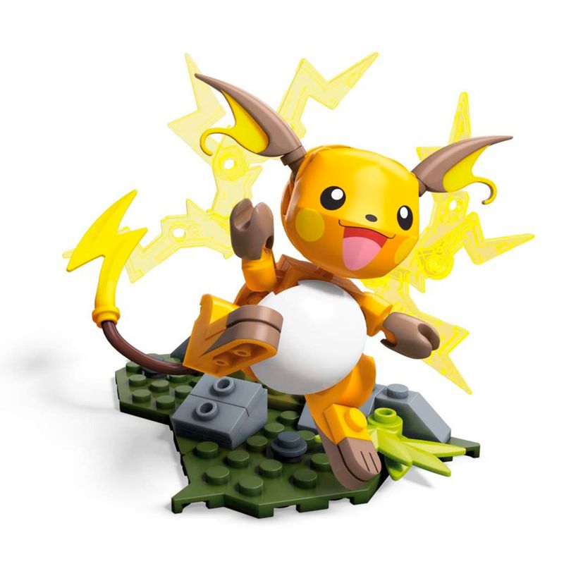 Pokémon Construx Raichu Mega Mega Construx Pokémon Raichu Construx Mega 5ARj3L4