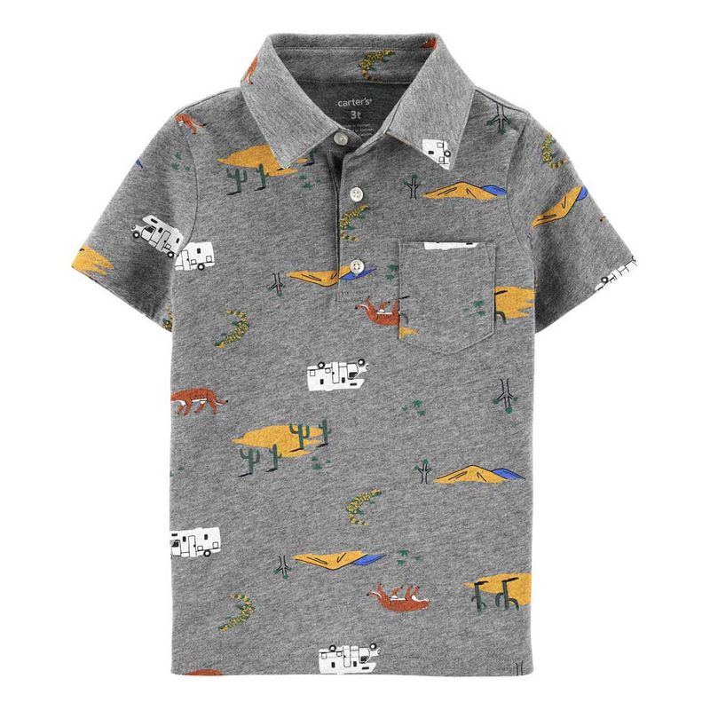 Camisa Polo Bebe Nino 1i Carters Miscelandia Camisa Polo Bebe Nino 1i Carters Miscelandia