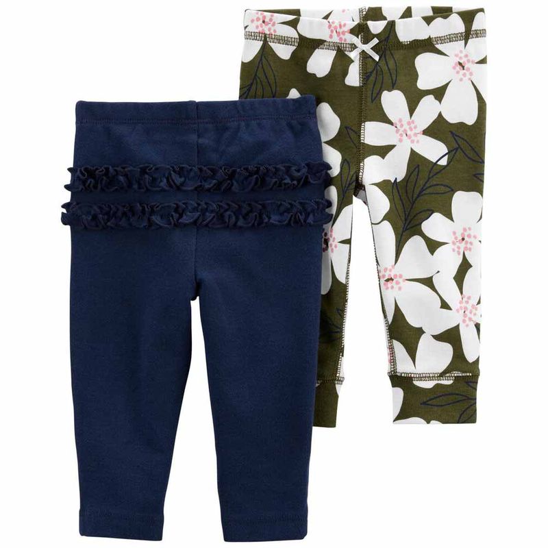 Set 2 Pantalones Bebé Niña Carters 1L764110 - Miscelandia
