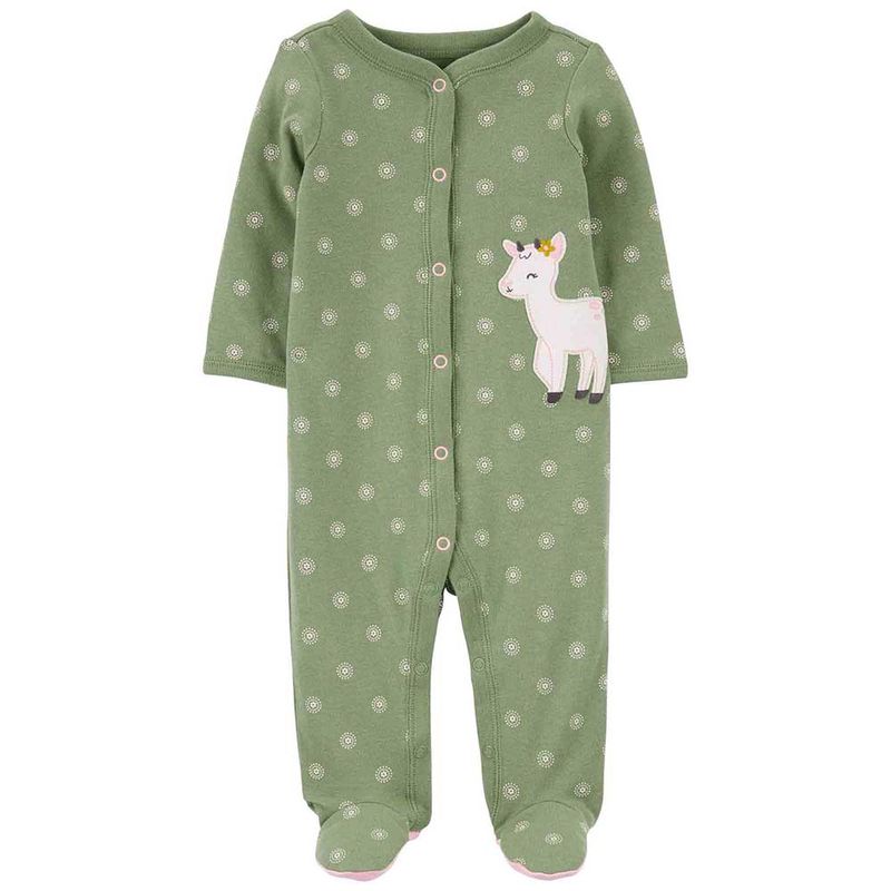 Pijama Verde Bebé Niña Carters 1M074410 - Miscelandia